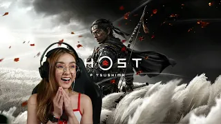 Sarah Streams - Gameplay of the 1st hour of Ghost of Tsushima 4K - Blind Playthrough