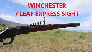 Winchester's 7 Leaf Rear Sight