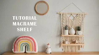 Tutorial macrame shelf | LysOwl