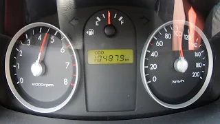 Hyundai Getz - 0-100km/h | 0-60mph