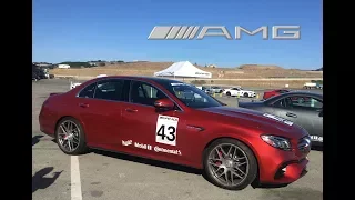 Laguna Seca HOT LAP in the 2018 AMG E63 S