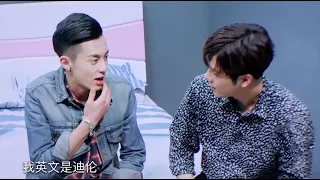 Wang Hedi confidently talked to Wang Jiaer in English, but Wang Jiaer couldn't understand