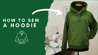 How to sew a hoodie
