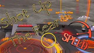 Elite Dangerous - Shot Up The Rear #Shorts