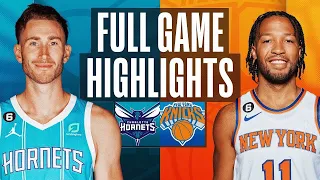 New York Knicks vs. Charlotte Hornets Full Game Highlights | Oct 26 | 2022 NBA Season
