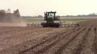 460 hp John Deere 9460RT with a 40ft Blu-Jet Galaxy Strip Till