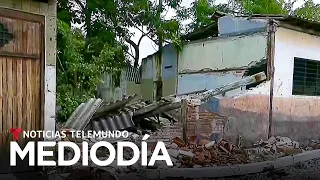 Réplicas del temblor destruyen casas en Tecomán | Noticias Telemundo