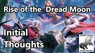 HeroQuest Rise of the Dread Moon Expansion Unboxing & Initial Review