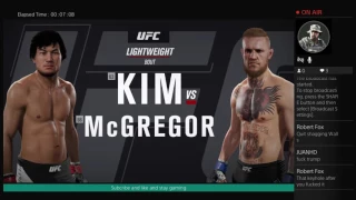 UFC 2 career mode Conor MCGREGOR