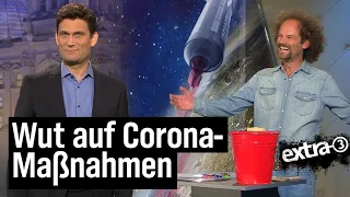 Hygiene-Demos: Besorgt- oder Wutbürger? | extra 3 | NDR