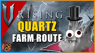 V Rising - Quartz Farming Route / Farming Spots (1000 - 1500 Quartz/Run)