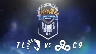 TL vs. C9  | NA LCS Spring Playoffs | Quarterfinals Game 3 | Team Liquid vs. Cloud9 (2018)