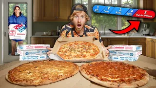 EAT 3 XL PIZZAS BEFORE THEY GET DELIVERED OR TIP $350 CHALLENGE!