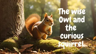 The wise Owl and the curious Squirrel |english fairy tales | bedtime stories