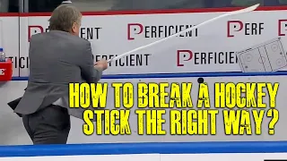 How To Break A Hockey Stick...And Injure Yourself