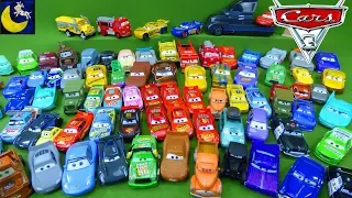 LOTS of Disney Cars 3 Diecast Toys Collection Miss Fritter Jackson Storm Lightning Mcqueen Collector