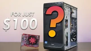 A $100 Gaming PC You Can Actually Build - OzBox (i5 + RX 460) | OzTalksHW