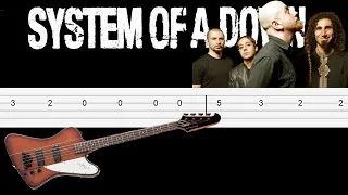 System of a Down - Aerials [Bass Tabs Tutorial]