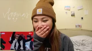 BTS - Mic Drop (Steve Aoki Remix) MAMA Performance Reaction | VLOGMAS #1🎄