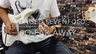 So Far Away - Avenged Sevenfold - Guitar Solo Cover (Line 6 Helix LT)