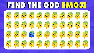 Easy, Medium, Hard Levels 🧠 Can You Find the Odd One Out? Find the Odd Emoji in 15 Seconds #3