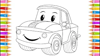 Car Coloring Pages for Kids | Educational & Entertaining Videos 🚗