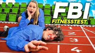 Ich als LAUCH versuche den FBI Fitness TEST! 🥵 FAIL?! (feat. @lucylacht  & @RickAzas )