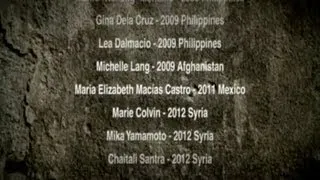 2012 Courage in Journalism Awards - Tribute Video