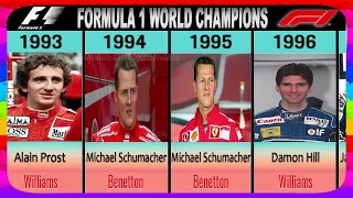 Formula One World Champions ● 1950 - 2020 ᴴᴰ