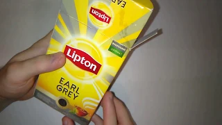 Обзор чая Lipton EARL GREY С вкусом бергамота - Мягкий и приятный