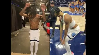Ja Morant Was Dancing After Grizzlies Eliminated Timberwolves From Playoffs ( Game 6 )