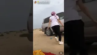 رهف القحطاني ترقص على شيله اسمع اسمع سلام يام وقحطان 💃💃💃