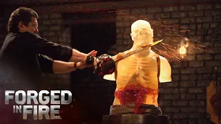 Forged in Fire: SLICING Scottish Backsword's INSANE Final Round! (Season 7)