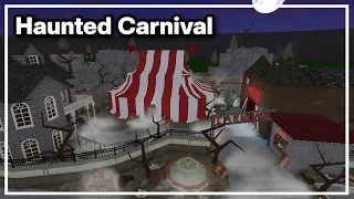 Small Haunted Carnival Speed Build for AshleyTheUnicorn - Bloxburg