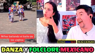 Reacción a LOS BAILES y DANZAS FOLCLORICAS de MEXICO | Unas DANZAS INCREIBLES