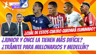 ¿Quedará Eliminado Millonarios, Junior, Medellín u Once Caldas? ¿PT Invisible Para? #LaLigaDeLaLiga