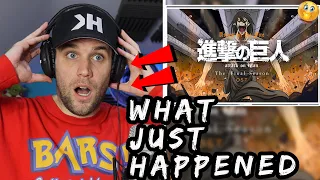 ANIME GOES IN!! | Rapper Reacts to ATTACK ON TITAN OST - ASHES ON THE FIRE