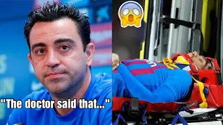 Xavi gives update about Ronald Araujo's injury • Is he alright❓