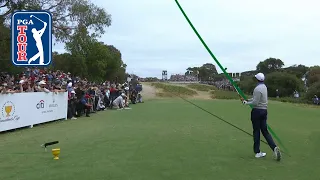 Using the slopes at Royal Melbourne in the Presidents Cup 2019