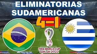 Brasil vs Uruguay 4-1 | Eliminatorias Sudamericanas Qatar 2022 | 14/10/2021 | Partido Completo