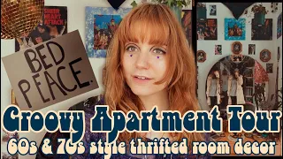 Groovy Apartment Tour I 60s & 70s Style