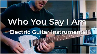 Who You Say I Am - Hillsong Worship - Electric Guitar Instrumental - Line 6 HX Stomp Pedalboard