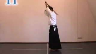 Aikido instruction;  31 jo kata