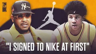 The UNTOLD Story of Why Carmelo Anthony Joined The Jordan Brand