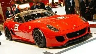 Ferrari 599GTB Fiorano HGTE and 599XX @ 2009 Geneva Auto Show - CAR and DRIVER