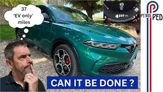 Alfa Romeo Tonale PHEV - EV Range Test - Is 37 miles possible ? | 4K