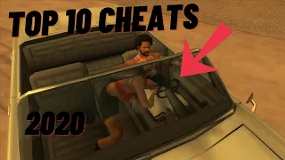 Top 10 Cheats - GTA San Andreas NEW 2024