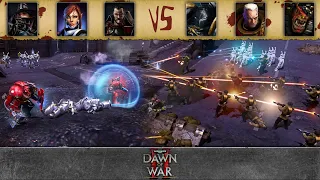 WH40k: Dawn of War 2 - 3v3 | a0624 + Vanilka + Unavy [vs] KaneTheRED + white widow + :_:
