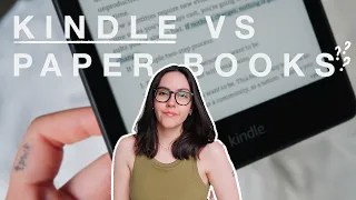 why i bought my kindle 📖  | kindle vs physical books 2023