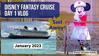 Disney FANTASY Cruise - Embarkation Day